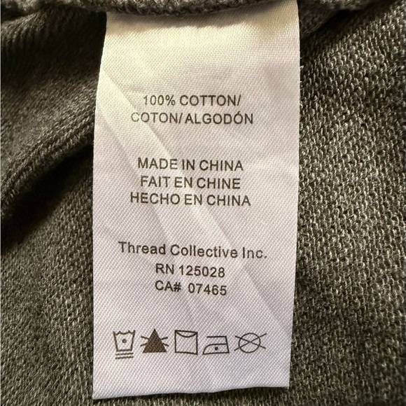 Psycho Bunny Gray Cotton Sweat Shorts XL Drawstring Embroidered Bunny Logo - Picture 6 of 9